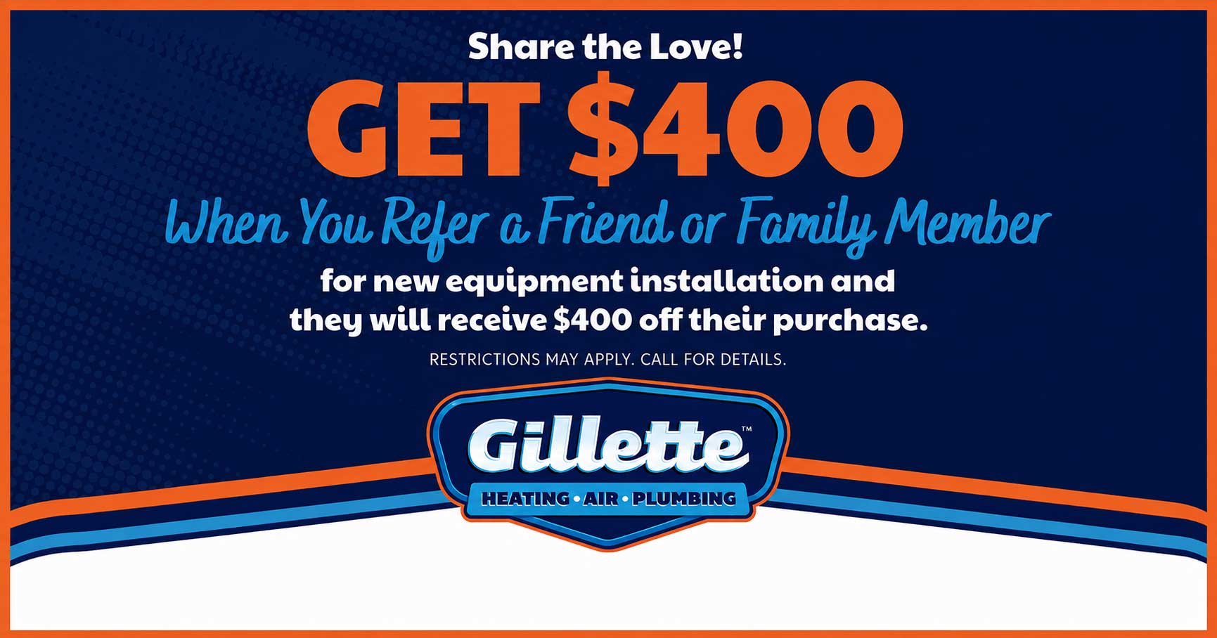 Refer a friend special offer